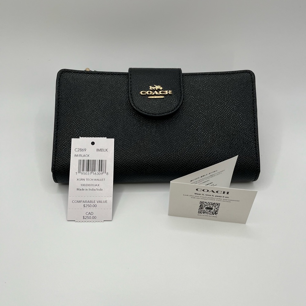 Coach phone wallet
